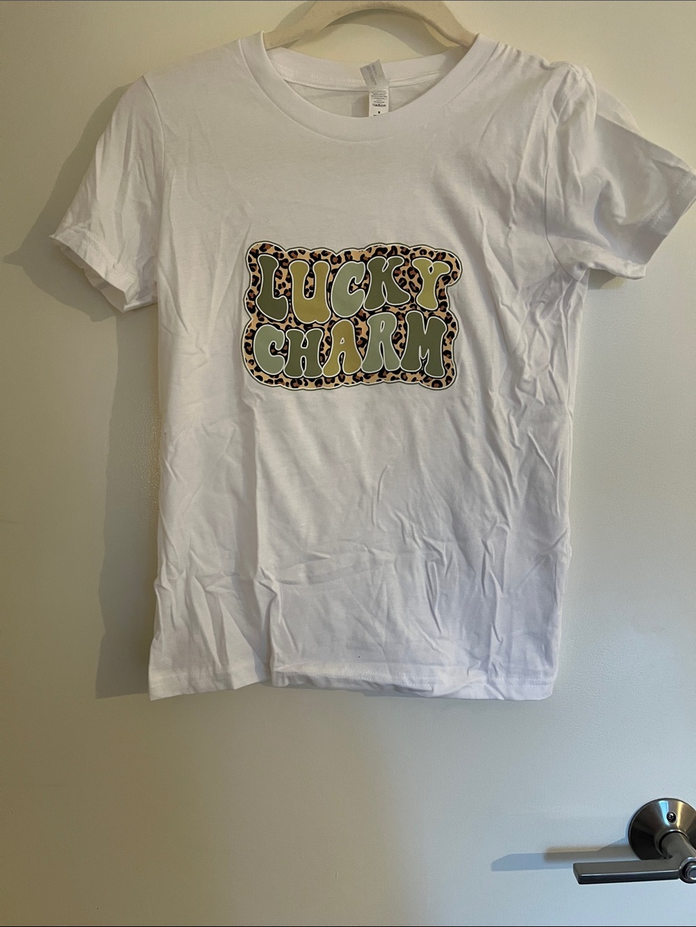 Lucky Charm Graphic Tee - White